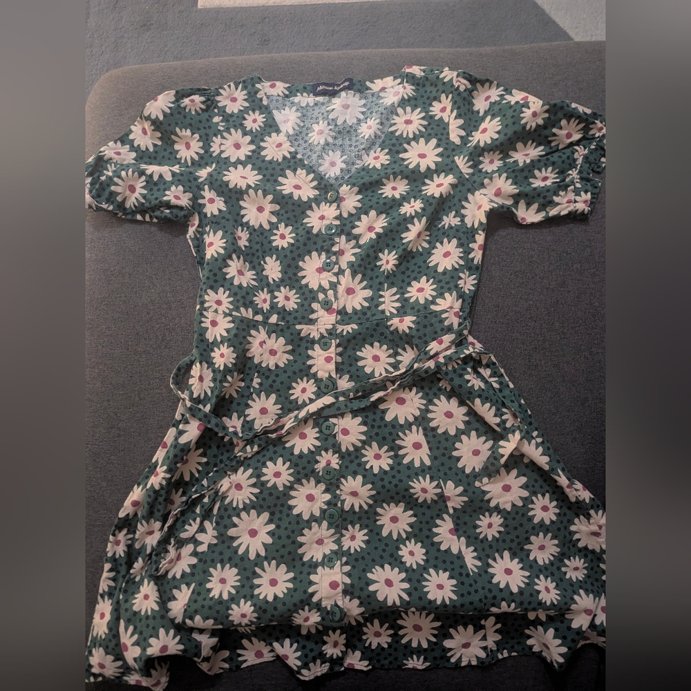Princess Highway Green Floral Dress
